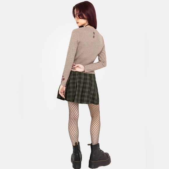 Disturbia Tantra Floral Beetle Embroidered Cardigan size XL - Picture 5 of 9